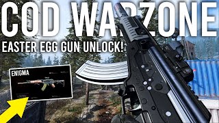 Call of Duty Warzone  How to Unlock the ENIGMA Easter Egg Gun [upl. by Pedaiah]