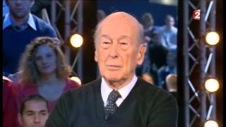 Valéry Giscard dEstaing  On n’est pas couché 18 décembre 2010 ONPC [upl. by Atidnan]