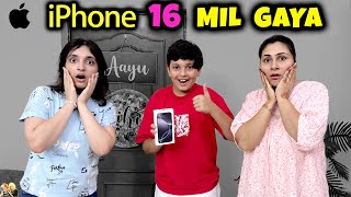 iPHONE 16 MIL GAYA  Family Vlog  Aayu and Pihu Show [upl. by Gut816]