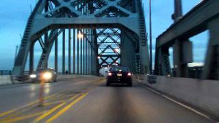 TaconyPalmyra Bridge eastbound Night [upl. by Teleya]