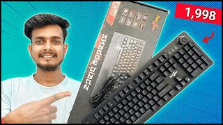 Redgear Shadow Blade MK853 Mechanical Gaming Keyboard Price Unboxing amp Review [upl. by Ahsiram]