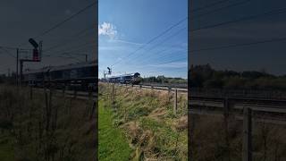 class 66 422 66 108 gives tones as it passes light loco through Winwick jn class66 trainspotting [upl. by Henrie403]