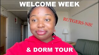 Rutgers Welcome Week and Dorm Tour [upl. by Annaeerb50]