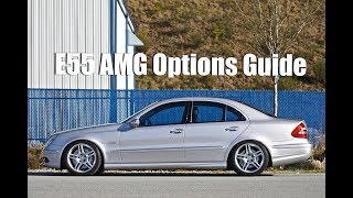 E55 AMG Options Guide 4K [upl. by Ennasus]