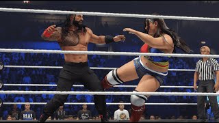 Live WWE Match  Roman Reigns Vs Nikki Bella  WWE Smackdown Fight 148 [upl. by Lemieux]