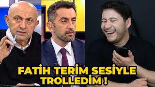 FATİH TERİM SESİYLE BEYAZ FUTBOL SUNUCUSUNU TROLLEDİM [upl. by Evan]