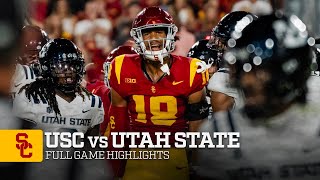 2024 USC Football vs Utah State  Full Game Highlight [upl. by Ihsir]