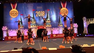 Oak Ridge High School CA Large Varsity Cheer  UCA Nationals FINALS 2018 [upl. by Conlen769]