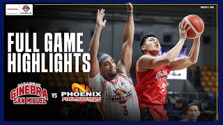 GINEBRA vs PHOENIX  FULL GAME HIGHLIGHTS  PBA SEASON 49 GOVERNORS CUP  SEPTEMBER 18 2024 [upl. by Whitson]