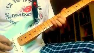 Fender Guitar Cover ACDC Style Hells Bells on Mexico Strat [upl. by Perry450]