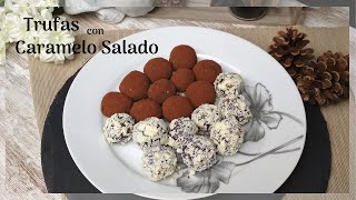 Trufas de Chocolate con Caramelo Salado  Chocolate Truffles  SUB English  Cocinando Tentaciones [upl. by Thomasina]