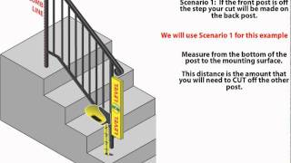 How To Install a DIY Handrail  Do It Yourself Handrail [upl. by Mindy238]