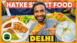 Hatke Street Food in Delhi  Jammu Kaladi Cheese  Healthy Wrap amp More  Veggie Paaji [upl. by Dleifyar]