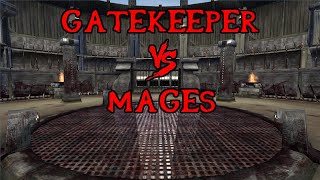 Oblivions Arena Gatekeeper vs Mankar Camoran Mannimarco Hannibal Traven Ocato and Benirus [upl. by Reh76]