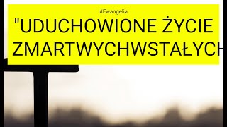 Ewangelia  20241123 Łk 20 2740 quotUduchowione życie zmartwychwstałychquot [upl. by Yahska]