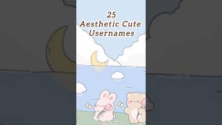 Aesthetic Cute Usernames for Girls 🐣🦄instagram usernames aesthetic aestheticstatus soft cute [upl. by Yager68]