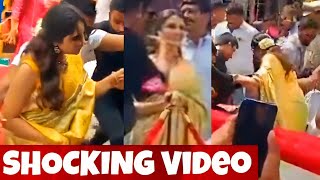 SHOCKING  Priyanka Mohan Accident At Shop Opening Function  Viral Video [upl. by Juback]