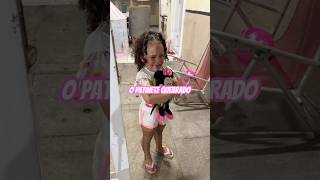 O patinete da Izadora quebrou 😩 patinete humor cute [upl. by Linzy]