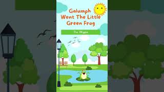 Galumph Went The Little Green Frog  The Wiggles shorts [upl. by Nwahsek]