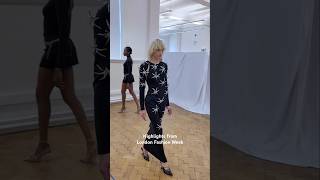 Highlights from London Fashion Week LondonFashionWeek FashionWeek Fashion London LFW [upl. by Storfer]