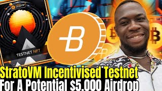 How To Do StratoVM Incentivised Testnet For A Potential 5000 Airdrop Reward [upl. by Joris]