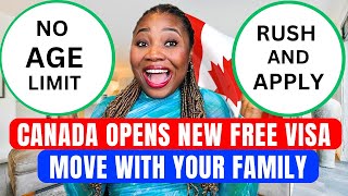 BREAKING NEWS Canada is Giving Free Visa To Workers In 14 Days [upl. by Oidualc]