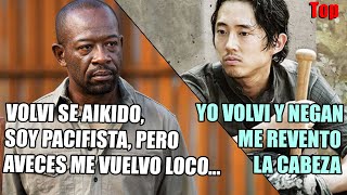 Top 5 PERSONAJES Que DEBIERON quotIRSEquot Antes En The Walking Dead  MaxStarOficial [upl. by Aissatsana431]