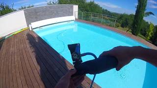 Filling MiniDive Pro with DIN amp Yoke Filling station [upl. by Arbe]