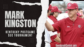 Mark Kingston South CarolinaKentucky postgame press conference [upl. by Koorb]