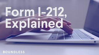 Form I 212 Explained [upl. by Nathanael986]