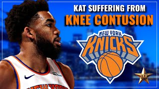 MULTIPLE PLAYERS INJURED KarlAnthony Towns Suffering From Left Knee Contusion…  Knicks News [upl. by Enitsirt]