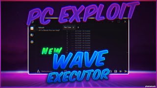 NEW ROBLOX EXPLOIT  WAVE EXECUTOR  ROBLOX EXECUTOR  EXPLOIT TUTORIAL  PC amp ANDROID [upl. by Gayl122]