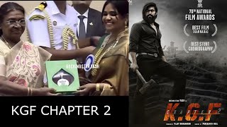 KGF Chapter 2 Best Film Kannada Award  70th National Film Award [upl. by Aerdma]