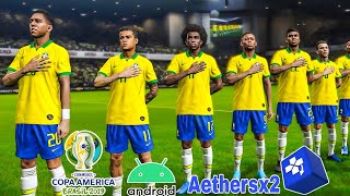 EFOOTBALL PES 2022 TIẾNG VIỆT AETHERSX 2 ANDROID [upl. by Sawtelle990]