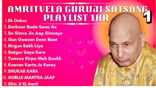 Latest Amritvela 1 HR Guruji Satsang Playlist 1  अमृतवेला सत्संग प्लेलिस्ट  Guruji Latest Satsang [upl. by Dyraj]