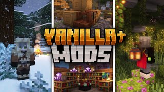 TOP 30 MODS que Mejoran el Minecraft Vanilla 1201  1204  Forge amp Fabric [upl. by Saeger]