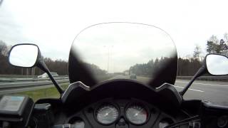 Honda CBF 1000 acceleration 0220kmh [upl. by Kaliope]