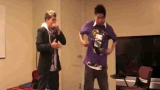 Feng freestyling to Dtrixs beat boxing [upl. by Matrona]