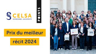 Remise du prix du Meilleur récit Points 2024  un partenariat CELSA x Editions Points [upl. by Reagen]