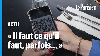 Dans les restaurants ce pass sanitaire qui divise [upl. by Eoin]