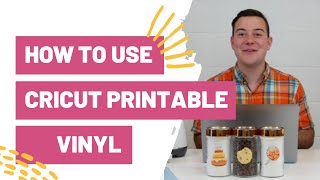 How To Use Cricut Printable Vinyl [upl. by Bonacci]