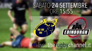 Munster Rugby v Edinburgh Rugby [upl. by Lzeil]