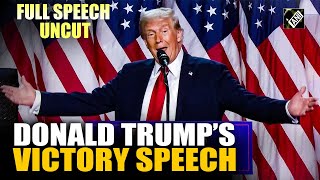 Full Speech Uncut Donald Trump’s victory speech as he wins US Presidential Election for 2nd time [upl. by Donn]