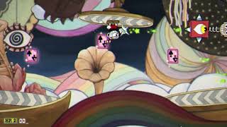 Cuphead FUNHOUSE FRAZZLE Run N Gun WalkThrough [upl. by Eeniffar12]