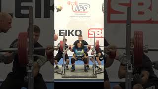 World Masters 1 Record Squat with 225 kg by Monique Boddie ISV in 84kg class [upl. by Gord]