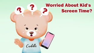 Worried About Screen Time 🎓 Cuddle amp Riley Make Learning Fun Under 1Minute  Kids Education [upl. by Imit]