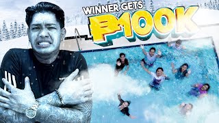 ICE POOL CHALLENGE MATIRANG MATIBAY MAY 100K [upl. by Wadesworth]