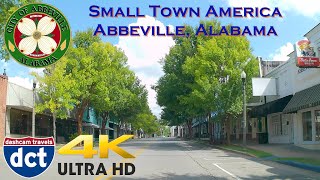 Drive Through Small Town America  Abbeville Alabama [upl. by Daph]