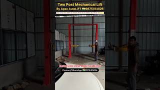 Two Post Lift  2 Post Hydraulic Mechanical Servicing Lift For Car Repairing amp Servicing [upl. by Aehtorod]