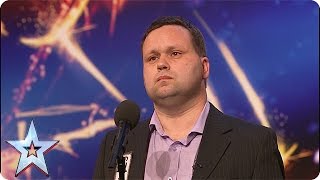 Paul Potts stuns the judges singing Nessun Dorma  Audition  Britains Got Talent 2007 [upl. by Lirpa283]